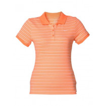 Nike Women's Peach Polo T-shirt