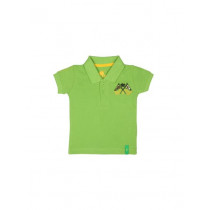 Gini and Jony Boys Polo Green T-Shirt