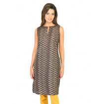 W Women Printed Brown Kurtas