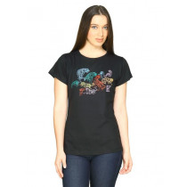 Tantra Women's Tiger Black T-shirt