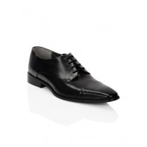 Enroute Men Black Formal Shoes