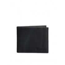 United Colors of Benetton Men Leather Blue Wallet
