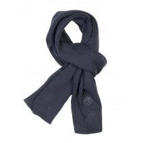 Timberland Men Solid Navy Blue Scarves