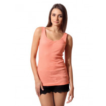 ONLY Women Peach Long Tank Top