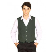 Scullers Men Dark Grey Waistcoat