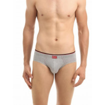 Facit Men Grey Melange Brief