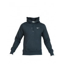 Nike Men Solid Navy Blue Sweatshirts