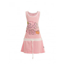 Doodle Girls Pink Printed Dress