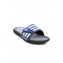 ADIDAS Men's Blue White Flip Flop