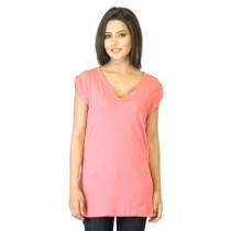 United Colors of Benetton Women Peach Top