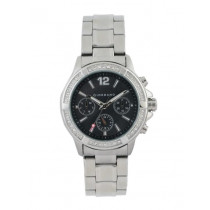 Giordano Women Chronograph Black Dial Watch