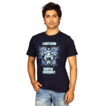 Inkfruit Men's Soccer Power Blue T-shirt