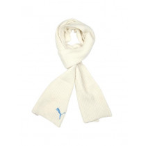 Puma Men Solid Off White Scarvf