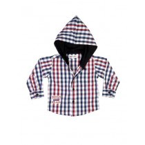 Gini and Jony Kids Boys Check Blue Shirts