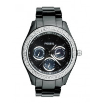 Fossil Men Black Dial Chronograph Watch ES2157