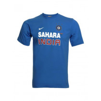 Nike Men Trainng Blue T-shirt