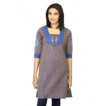 Mother Earth Women Blue Kurta
