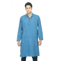 Fabindia Men Blue Kurta