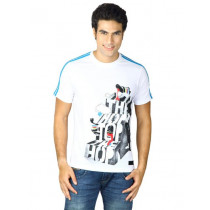 ADIDAS Men Bnce Hop White Tshirts