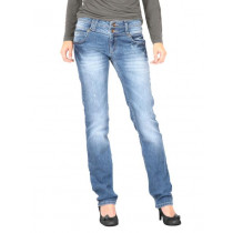 United Colors of Benetton Women Washed Blue Jeans