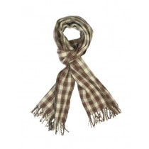 Reid & Taylor Men Check Cream Muffler