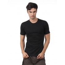 Chromozome Men Black Innerwear T-shirt