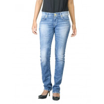 Spykar Women Blue Washed Jeans