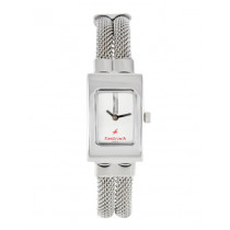 Fastrack Women White Dial Watch NA2049SM09