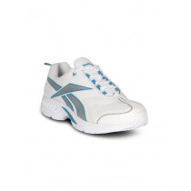 Reebok Women White Blue Frisker Shoes