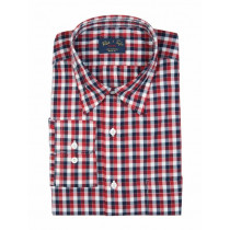 Reid & Taylor Men Check Red Shirt