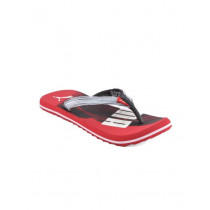 Puma Unisex Jive Red Flip Flops