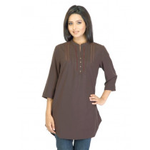 W Women Brown Tunic