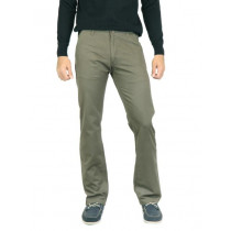 Highlander Men Solid Olive Trouser