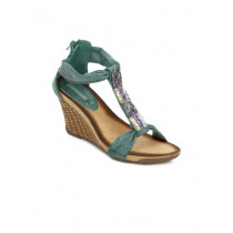 Catwalk Women Teal Wedges