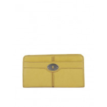 Fossil Women Yellow Wallet