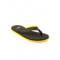 Nike Men's Splash Thong Yellow Black Flip Flop
