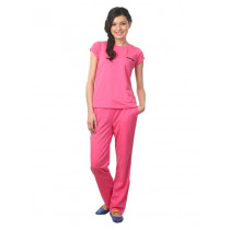 Femella Women Pink Nightdress