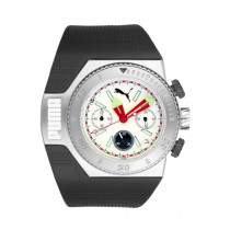 Puma Men Turbo White Silver Watches
