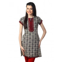 Mother Earth Women Black Kurta
