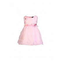 Doodle Kids Girls Party Frock Pink Dress