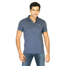Puma Men Jersey Blue Polo Tshirts