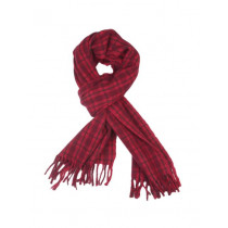 Reid & Taylor Men Check Red Muffler