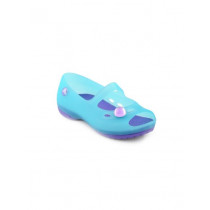 Crocs Kids Girl's Casual Blue Sandals