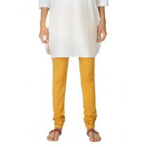 Fabindia Women Mustard Leggings