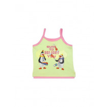 Madagascar3 Infant Girls Light Green Spaghetti Top