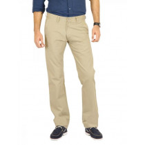 Highlander Men Classic Chinos Khaki Trousers