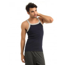 Hanes Men Navy Blue Innerwear Vest
