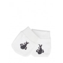 Madagascar 3 Infant Boys White Mittens
