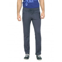United Colors of Benetton Men Solid Blue Track Pants