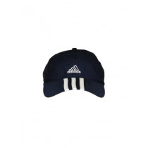 ADIDAS Unisex Polyester Navy Blue Cap